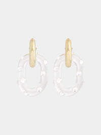 Gold & Crystal Boucles d’oreilles - Gold & Crystal
