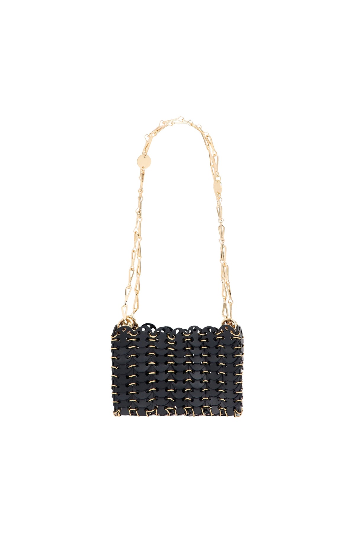 Sac nano 1969 en cuir - Black & Gold