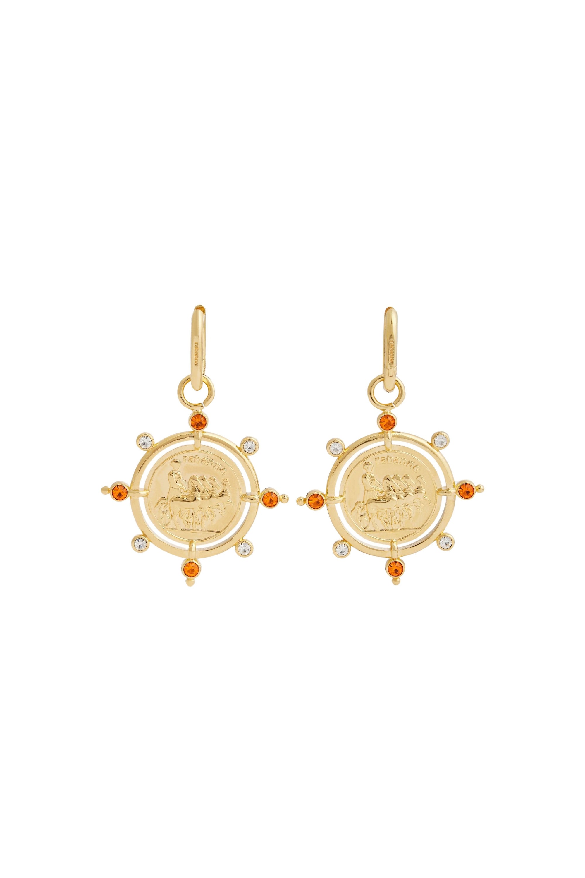 Boucles d'oreilles Sundate en laiton - Gold