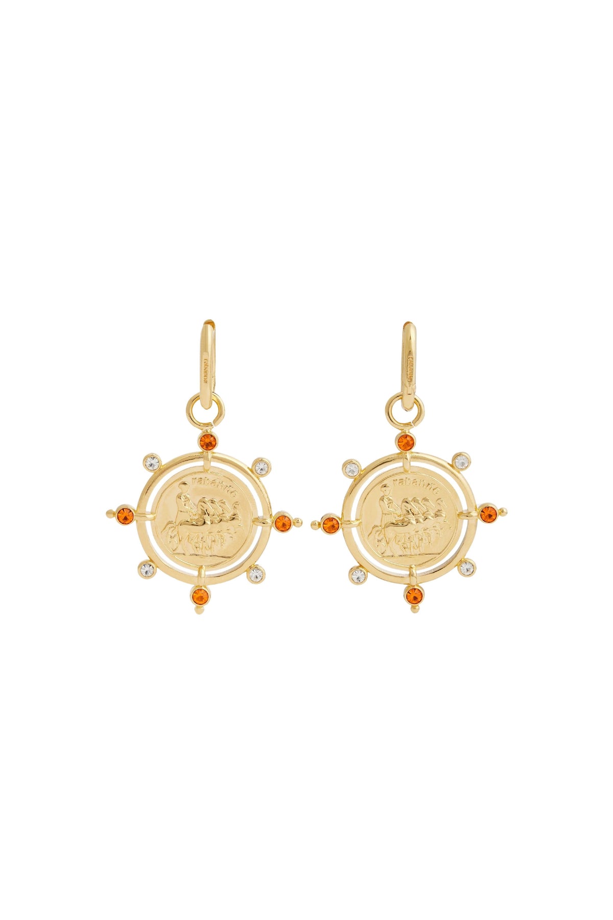 Boucles d'oreilles Sundate en laiton - Gold