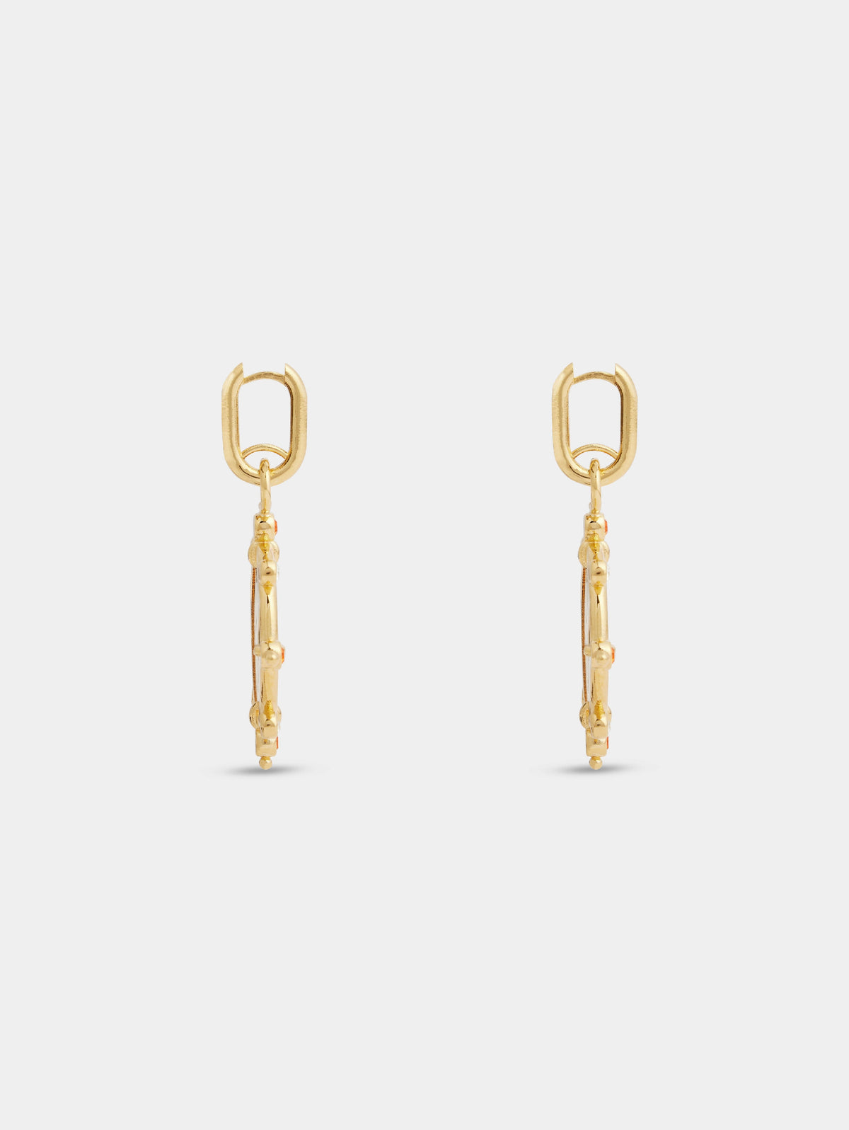 Boucles d'oreilles Sundate en laiton - Gold