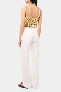 Sparkle sequin top - Gold