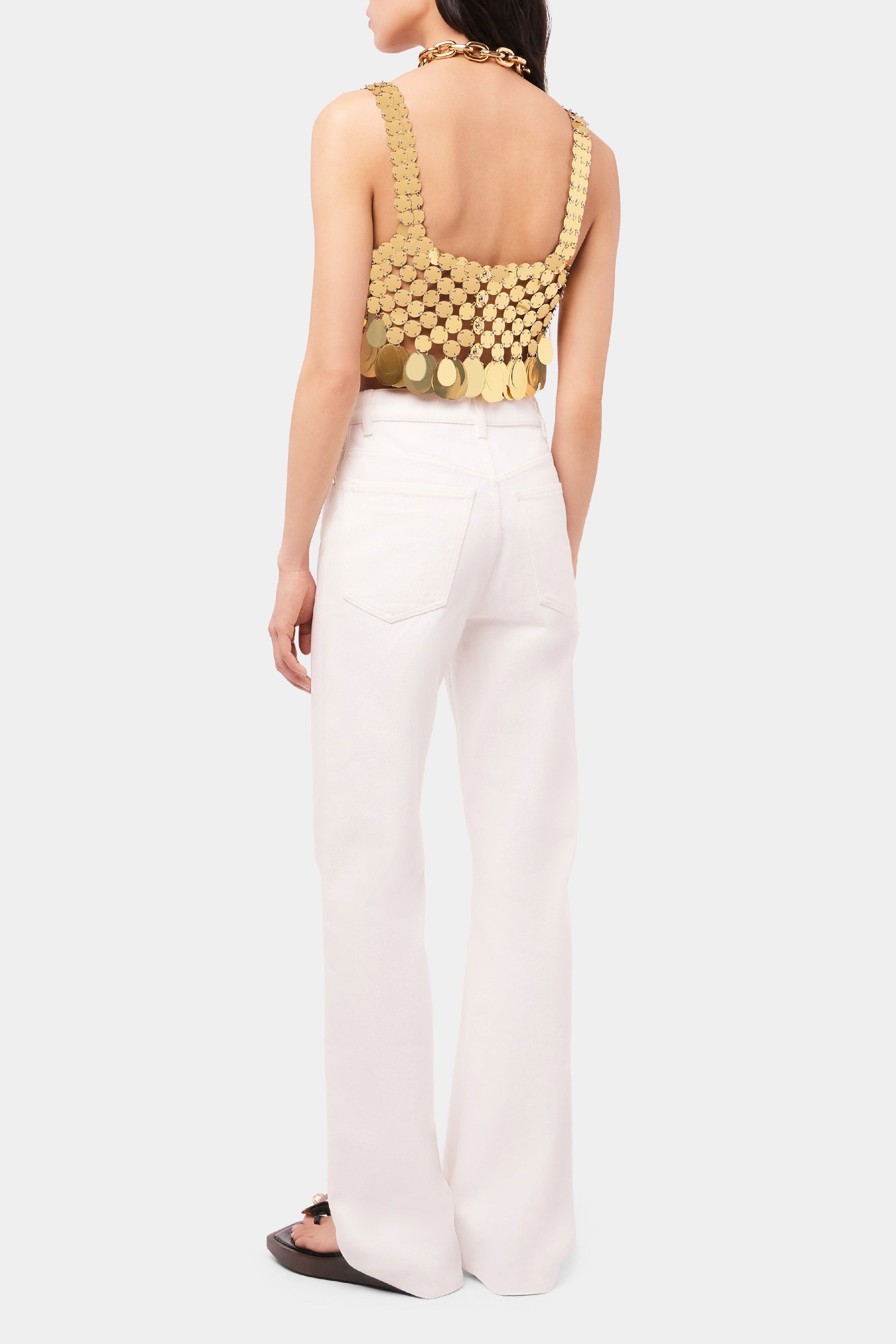 Sparkle sequin top - Gold
