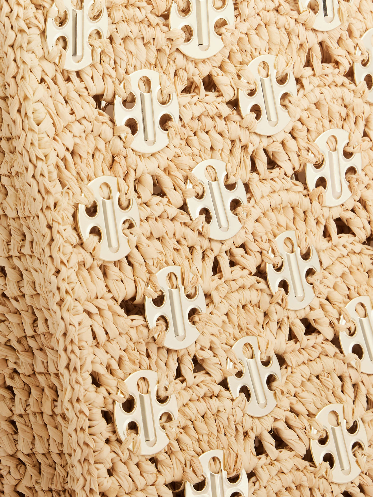 Sac 1969 en raphia - Natural & Light Gold