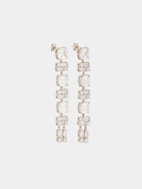 Silver & Crystal Boucles d’oreilles - Silver & Crystal