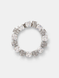 Silver & Crystal Bracelet - Silver & Crystal
