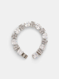 Silver & Crystal Bracelet - Silver & Crystal