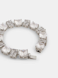 Silver & Crystal Bracelet - Silver & Crystal