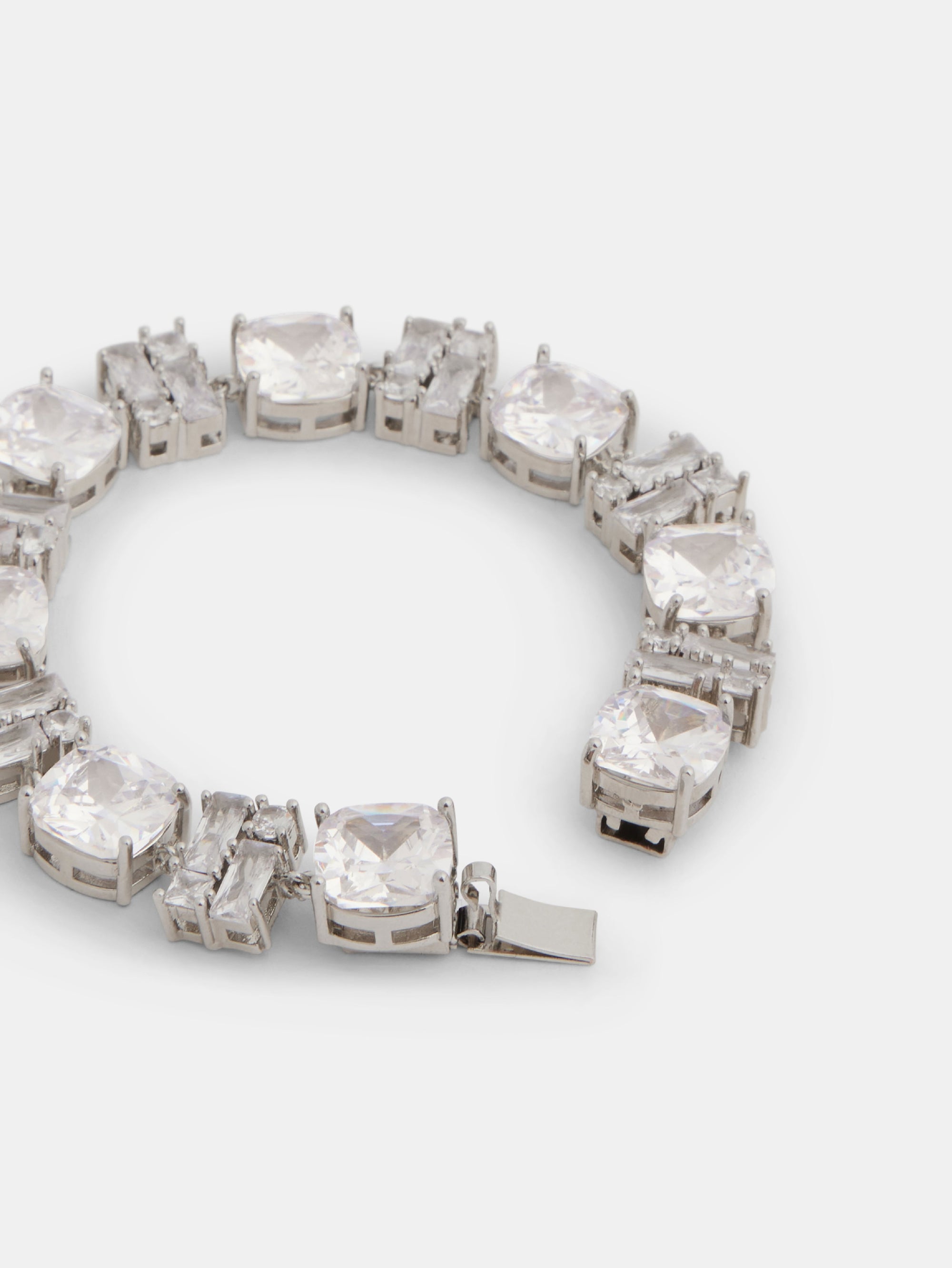 Silver & Crystal Bracelet - Silver & Crystal