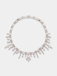 Silver & Crystal Collier - Silver & Crystal