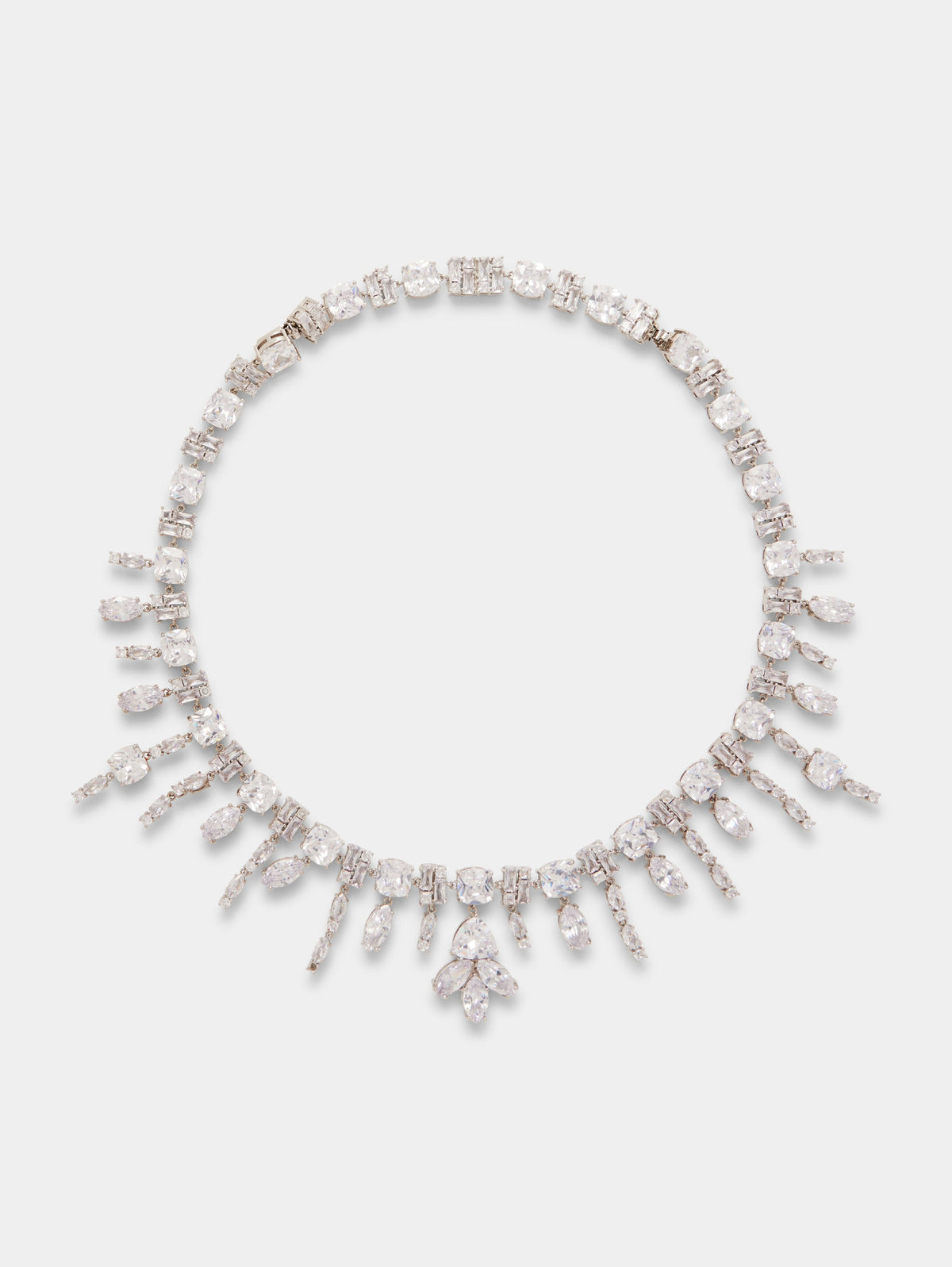 ZZNOSTOCK_Silver & Crystal Collier - Silver & Crystal