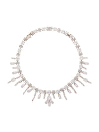 ZZNOSTOCK_Silver & Crystal Collier - Silver & Crystal