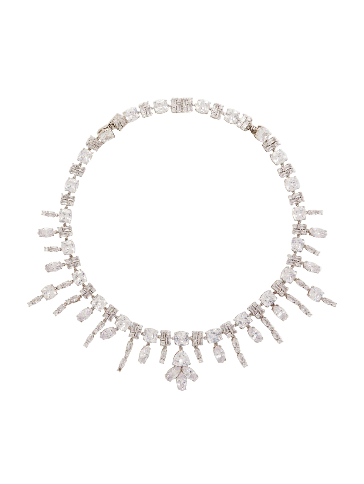 ZZNOSTOCK_Silver & Crystal Collier - Silver & Crystal