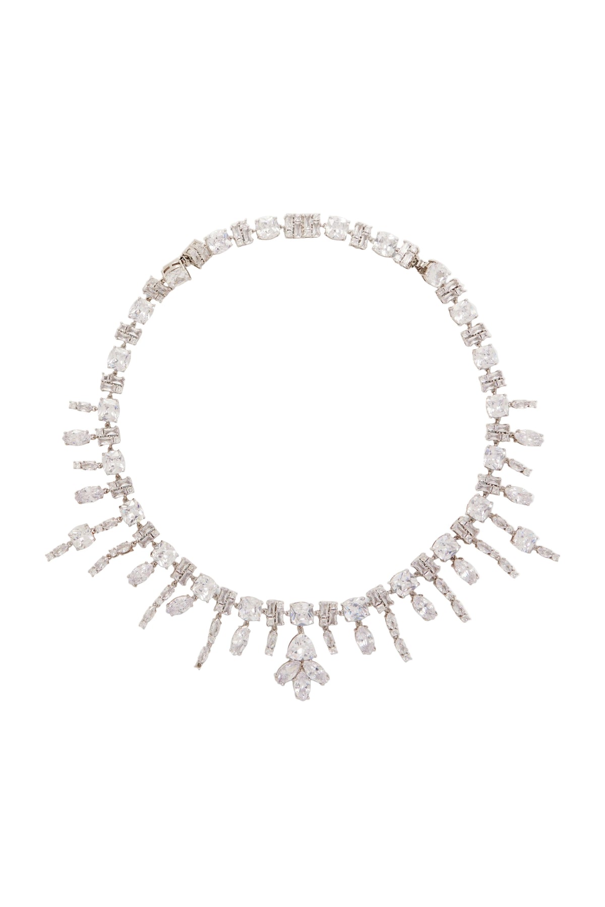 ZZNOSTOCK_Silver & Crystal Collier - Silver & Crystal