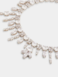 Silver & Crystal Collier - Silver & Crystal