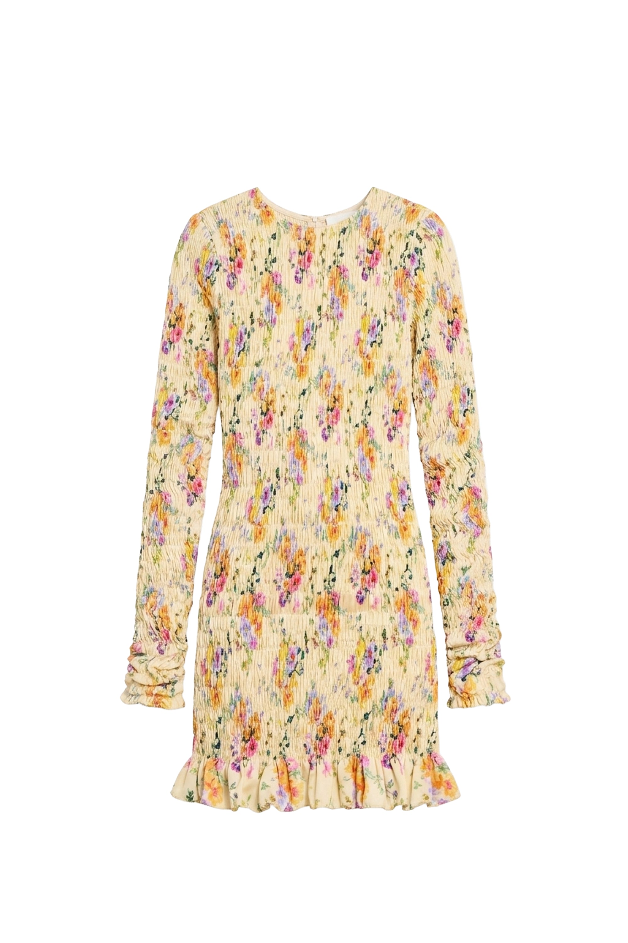 Short satin dress - Flowers & Camomille