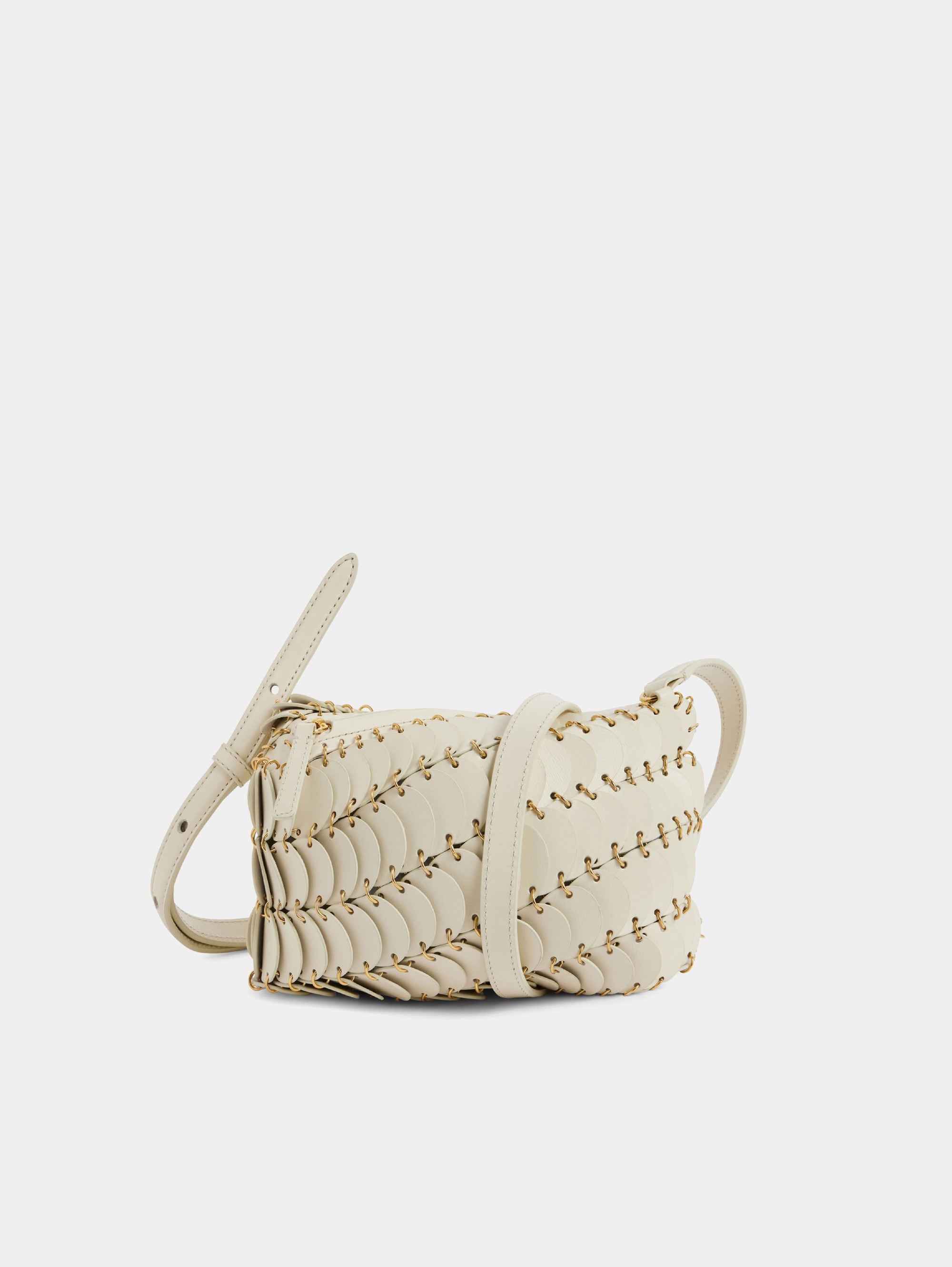 Cream & Gold Bandouliere - Cream & Gold