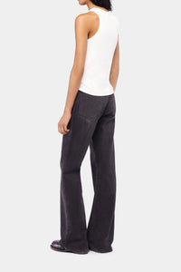 1969 Sequin Denim Pants - Black