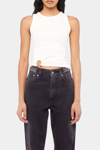 1969 Sequin Denim Pants - Black