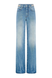 Pantalon 1969 avec sequins en denim - Denim Stone