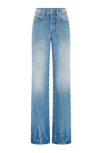 Pantalon 1969 avec sequins en denim - Denim Stone