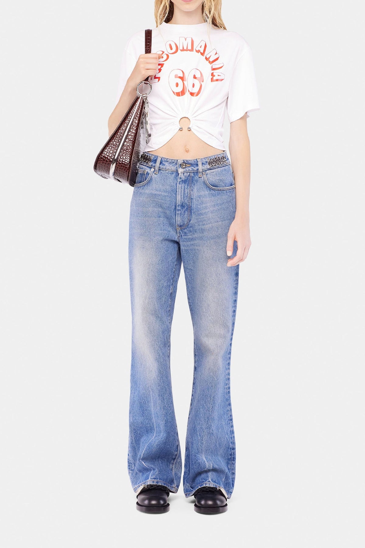 Pantalon 1969 avec sequins en denim - Denim Stone