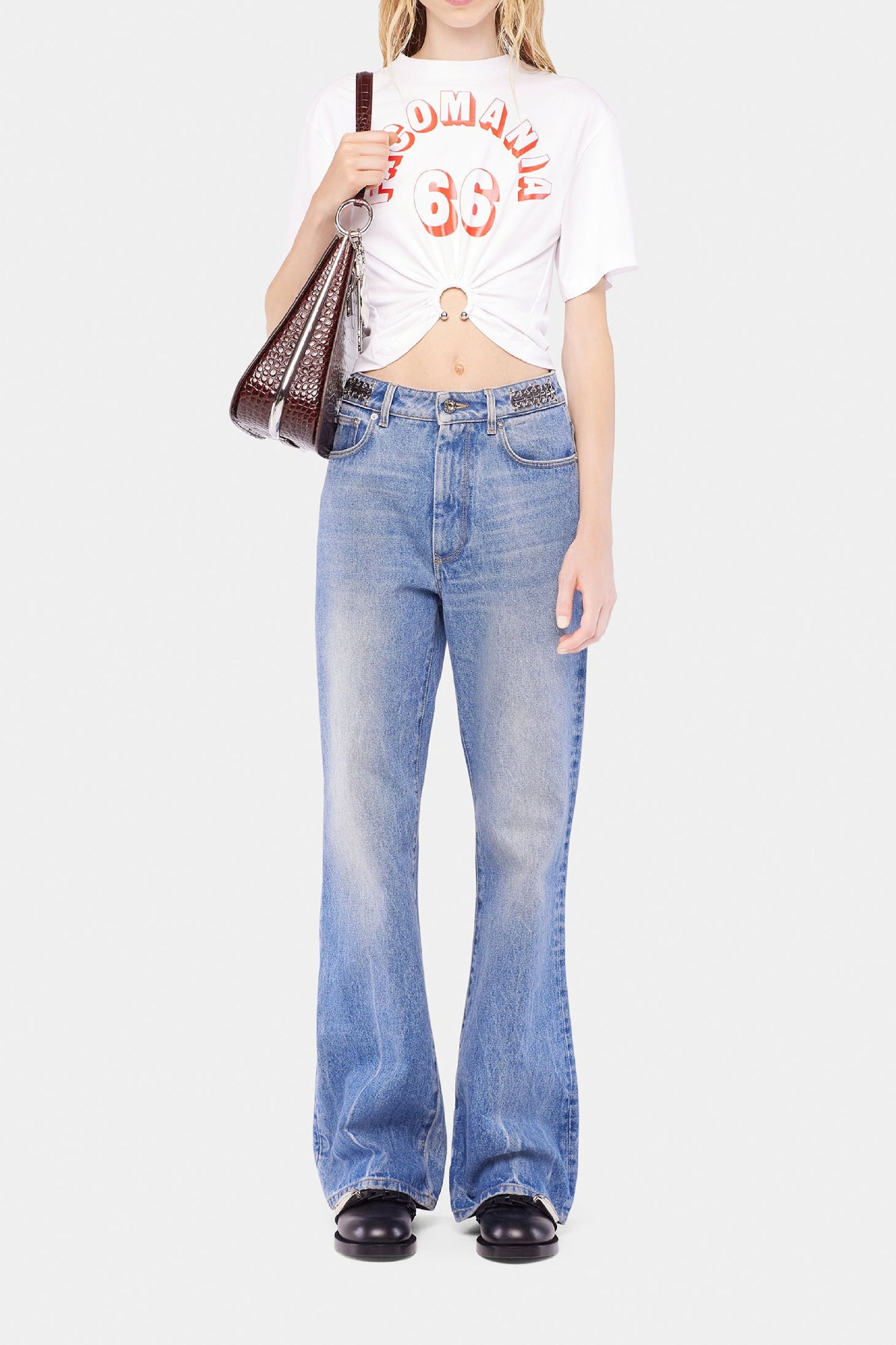 Pantalon 1969 avec sequins en denim - Denim Stone