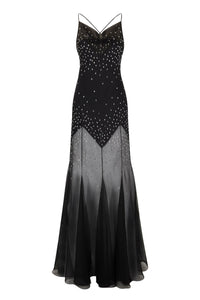 Embellished maxi dress - Black