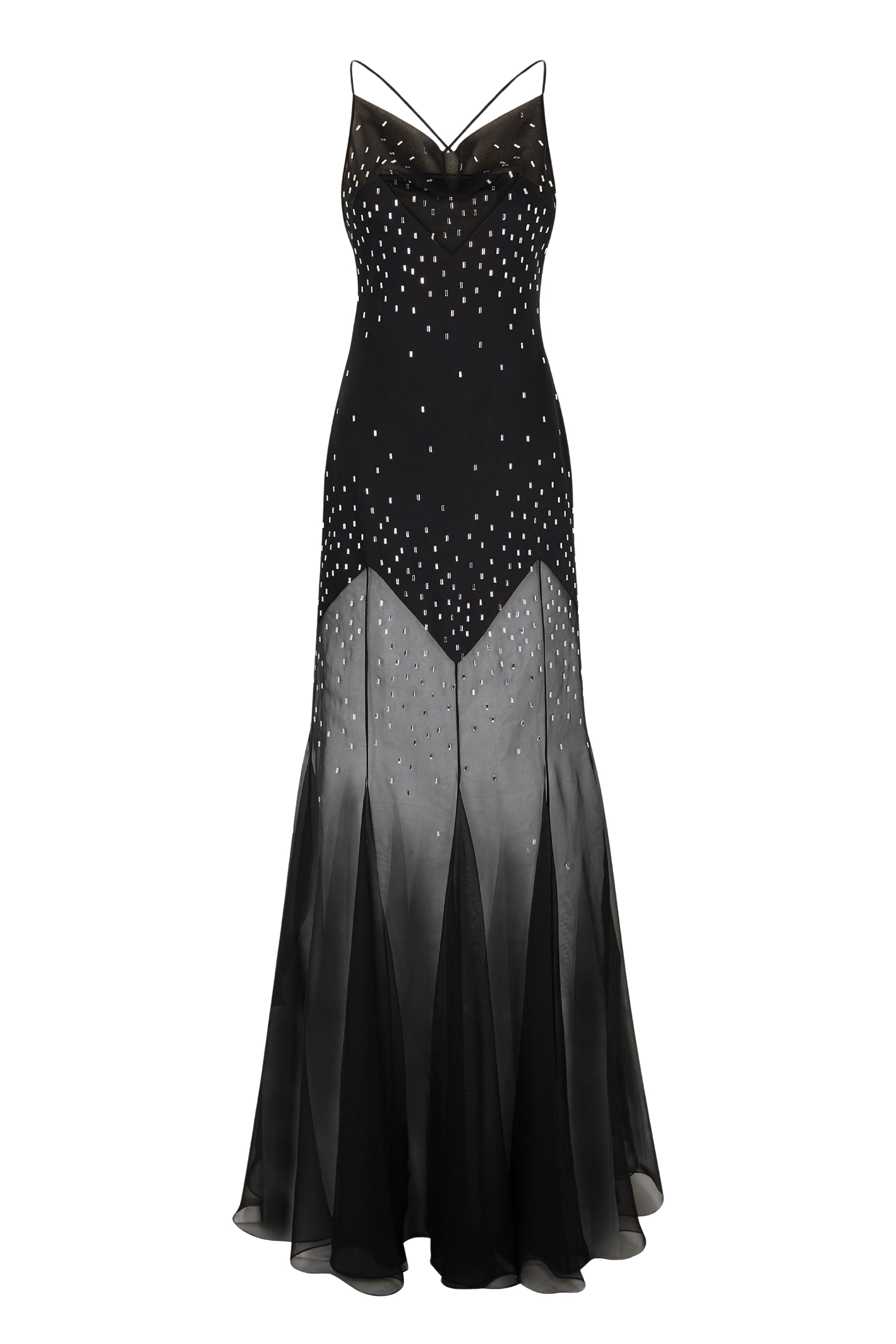 Embellished maxi dress - Black