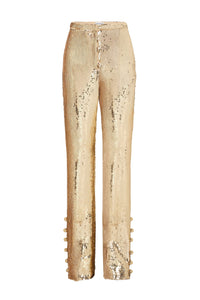 Pantalon à sequins - New Light Gold