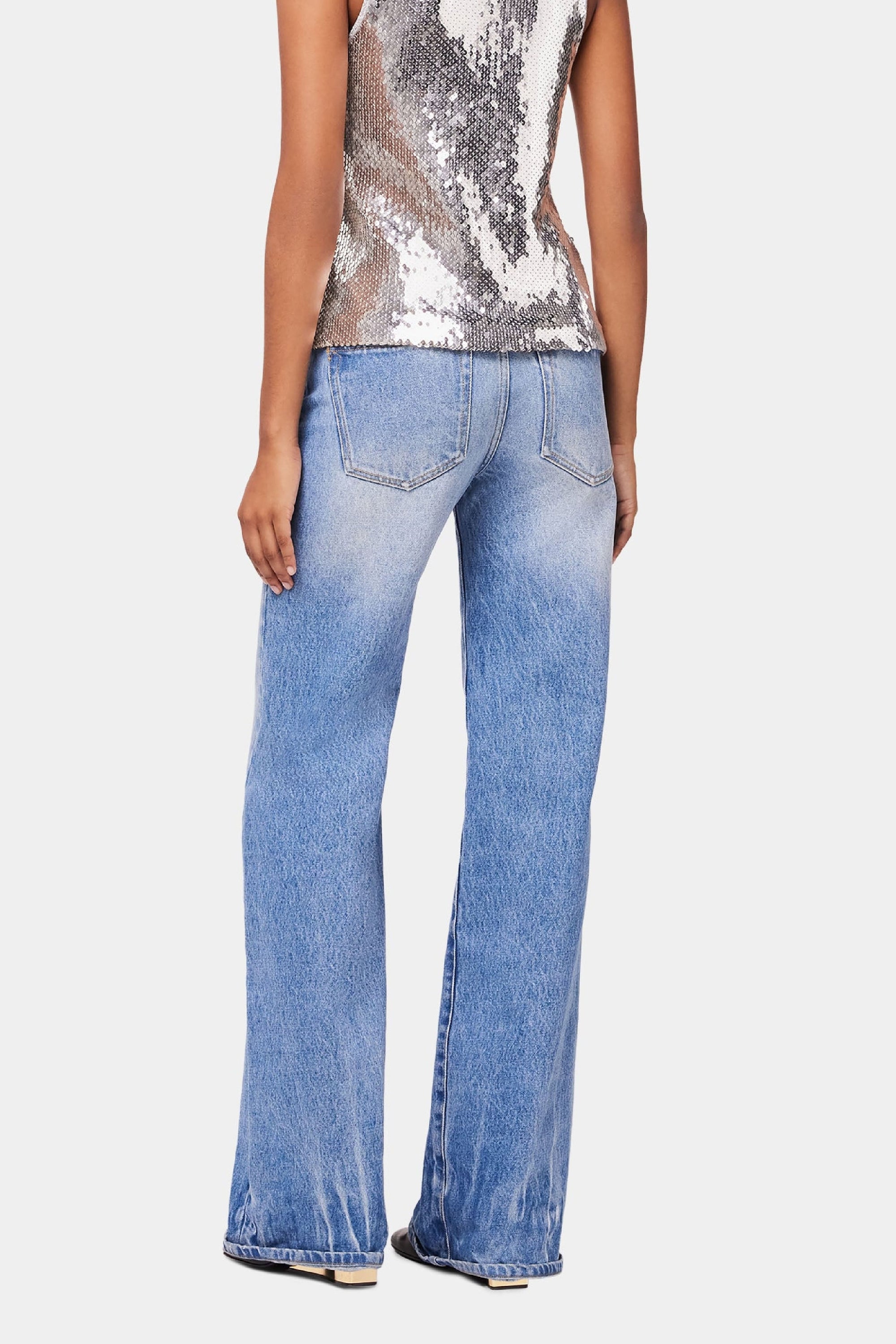 Sequin tank top - Silver