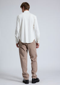 Chemise Tomlin en pur coton Pima - Blanc