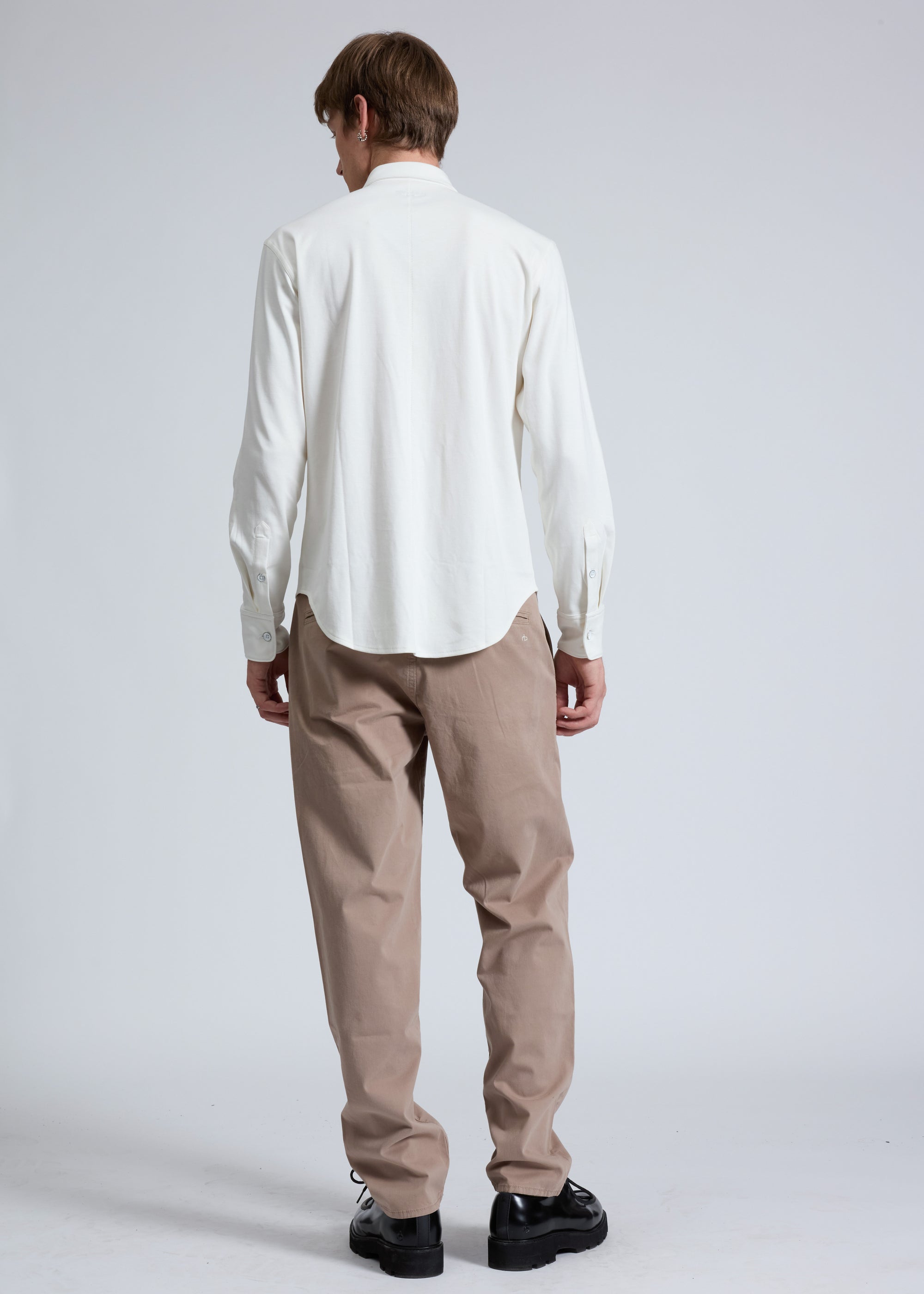 Chemise Tomlin en pur coton Pima - Blanc