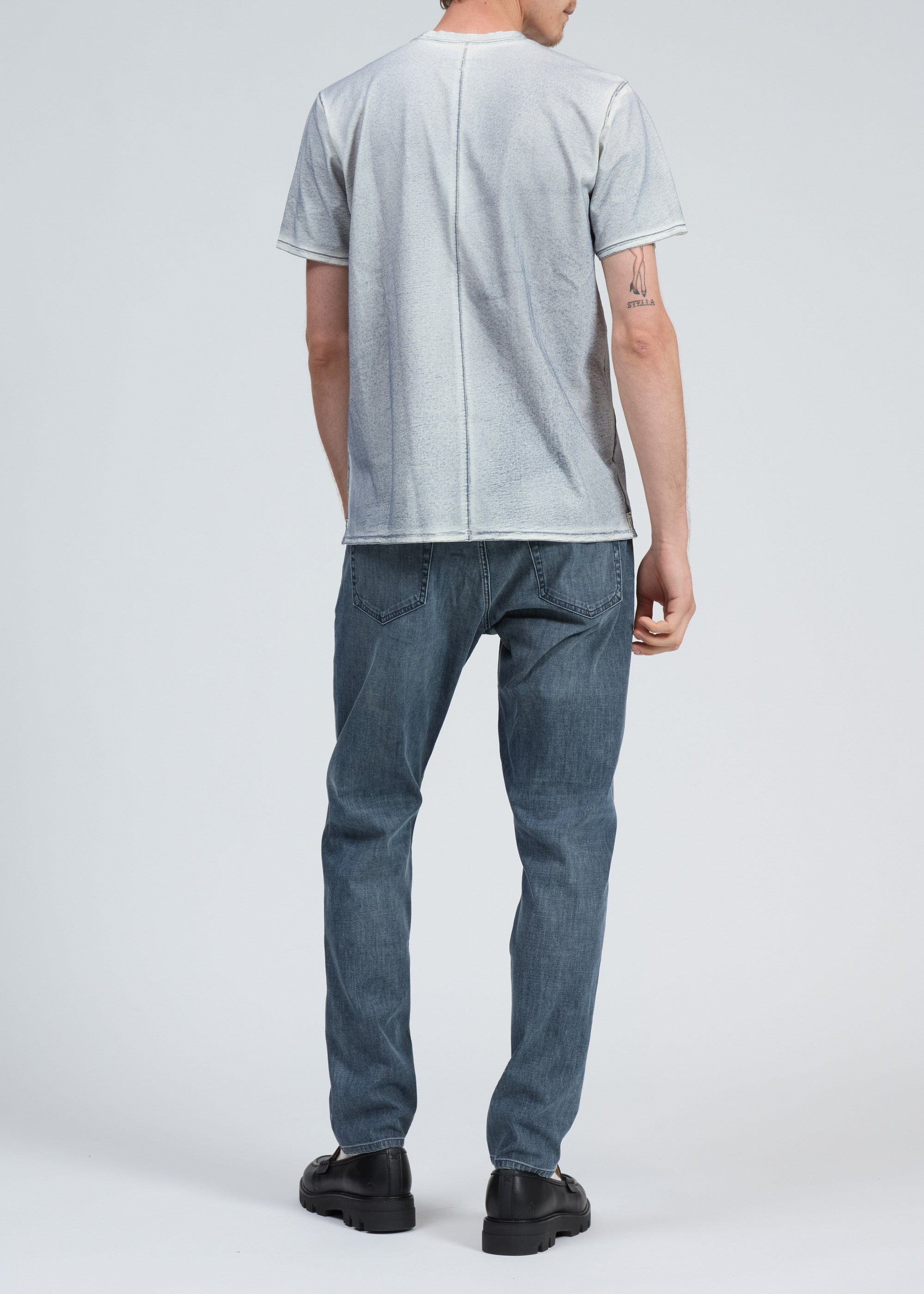 T-shirt à poche délavé - Seagrey