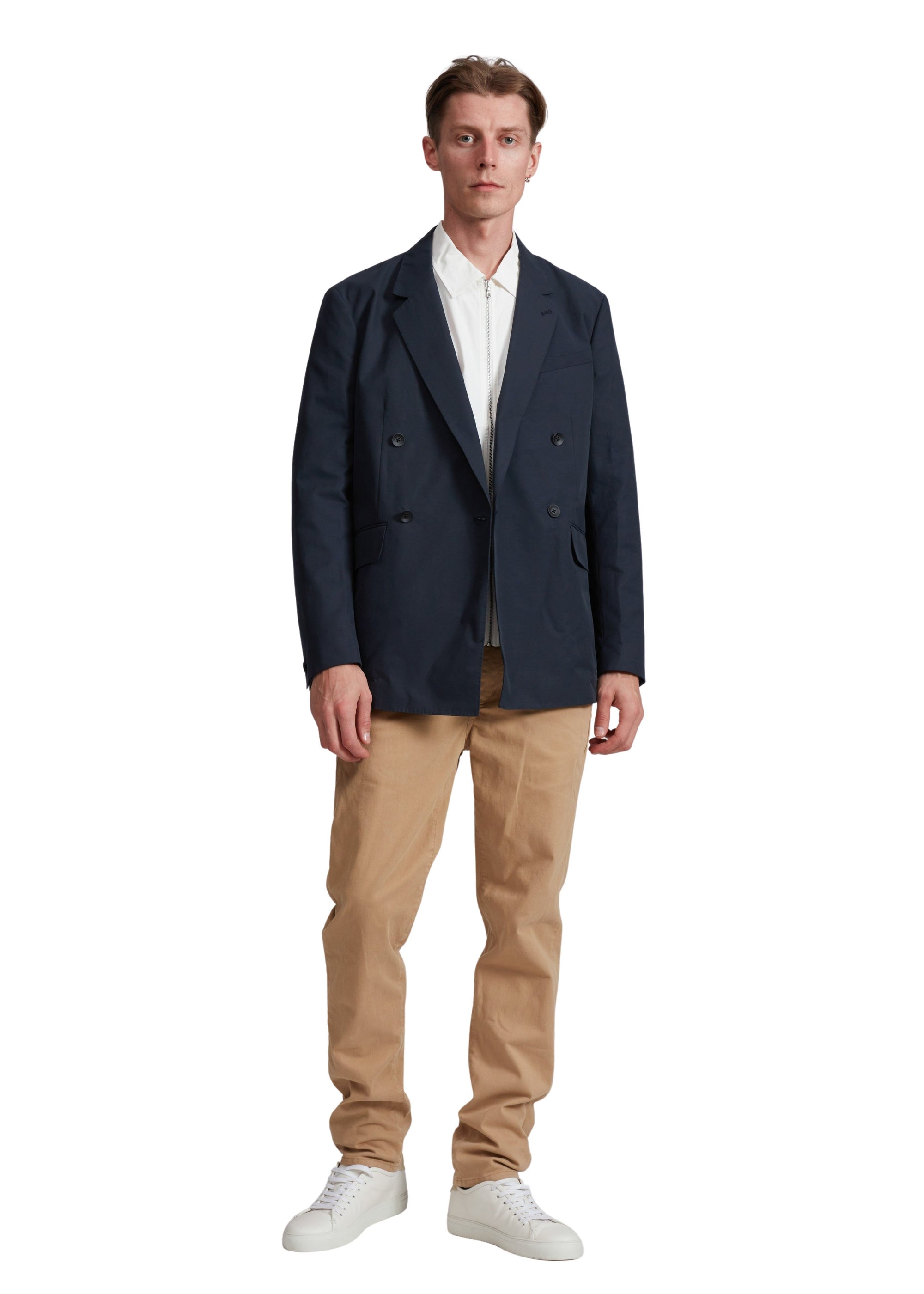 Pantalon chino en sergé stretch Fit 2 - Cornstalk