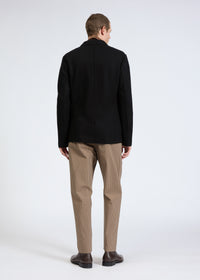 Cardigan Achilles en laine japonaise - Noir