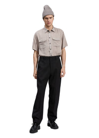 Chemise à manches courtes Matthew à 2 poches - Elephntgry