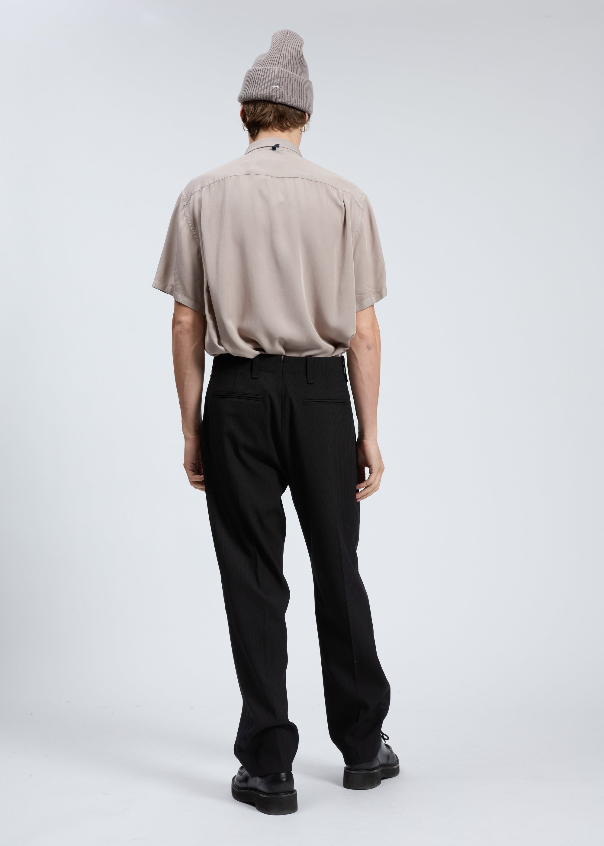 Chemise à manches courtes Matthew à 2 poches - Elephntgry