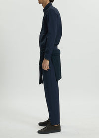 Pantalon fuselé en nylon - Navy