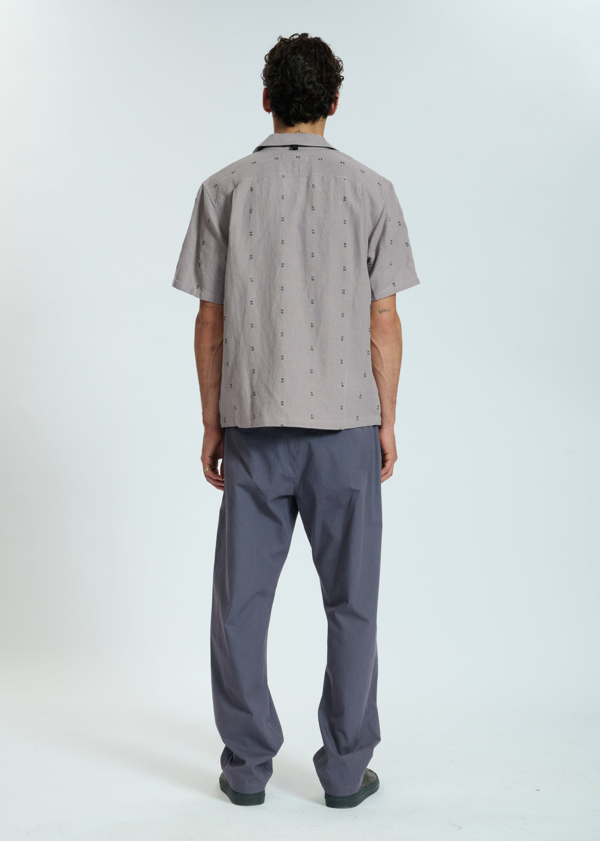 Chemise en lin brodée Avery - Glrm