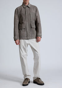 Veste de travail en daim Pace - Desert