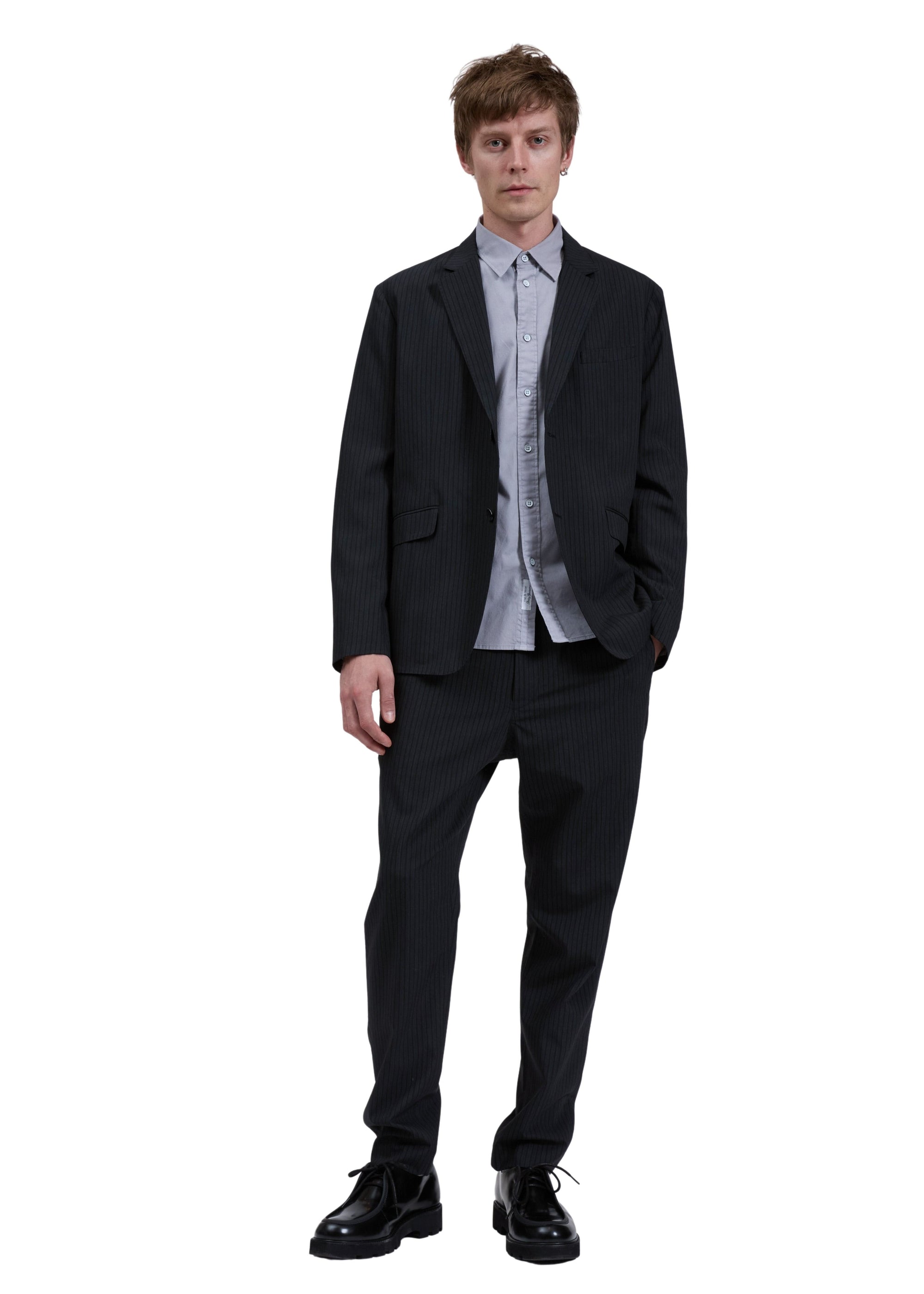Blazer en laine tropicale Butler - Noir