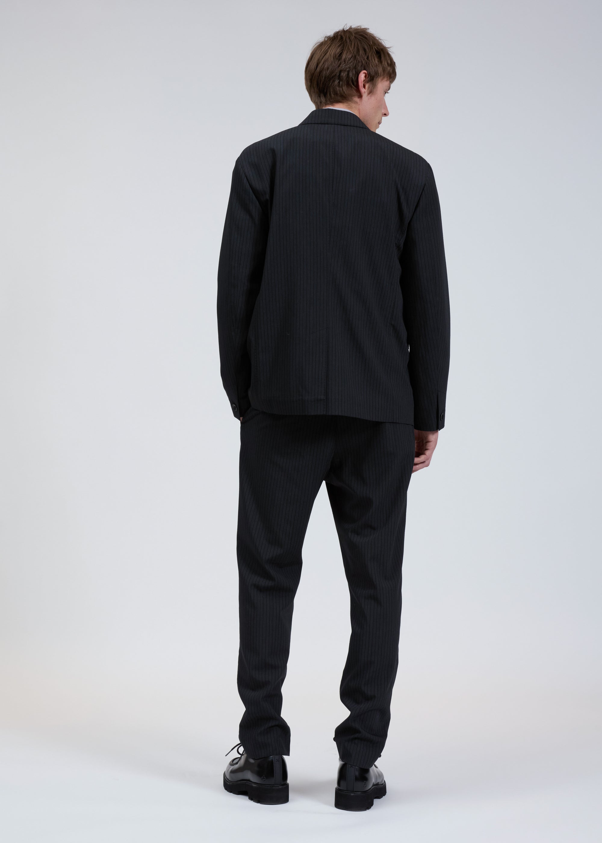 Blazer en laine tropicale Butler - Noir