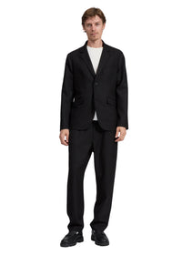 Blazer en laine ripstop Butler - Noir