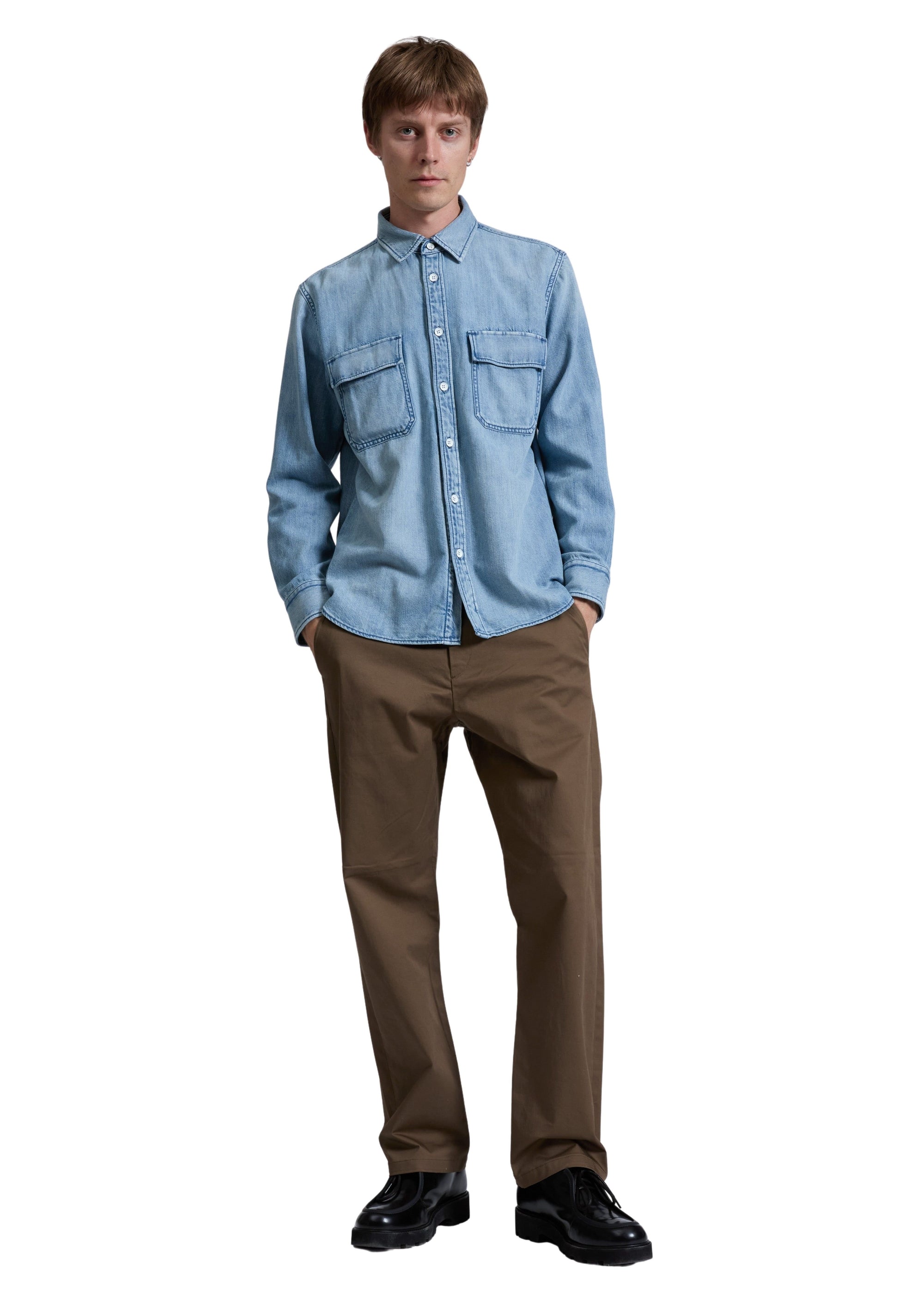 Chemise CPO en denim - Fletcher