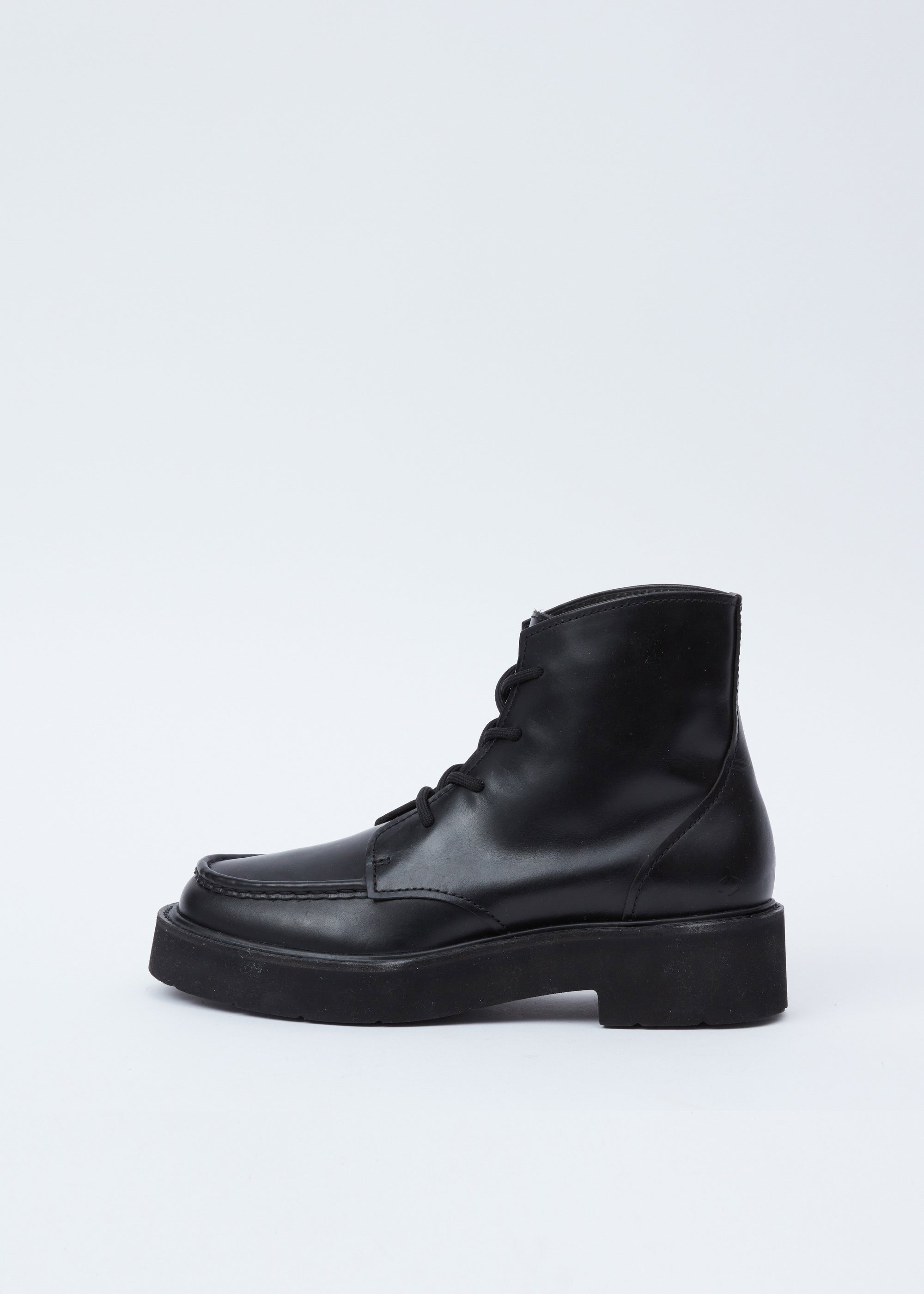 Tucker Mid à lacets - Noir