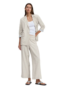 Pantalon en lin Allison - Ivory