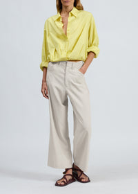 Pantalon en lin Allison - Ivory