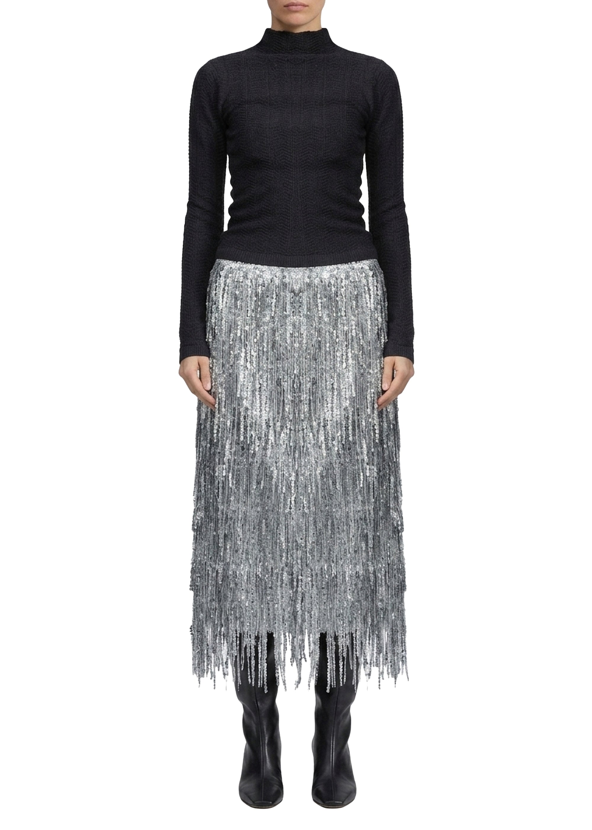 Francesca woollen jumper - Charcoral
