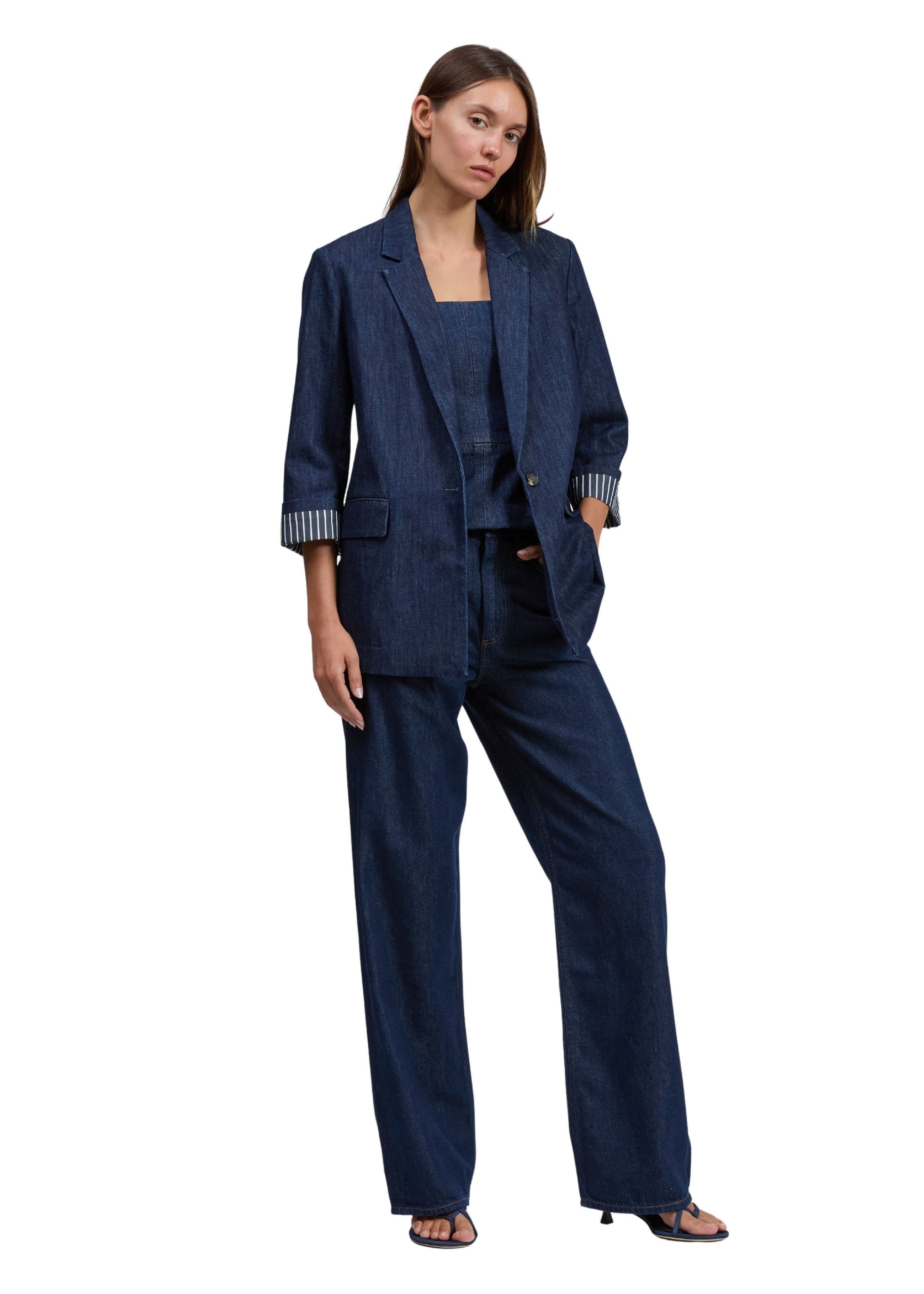 Blazer Jennie en jean - Indigo